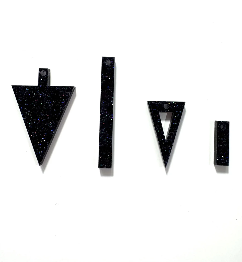 TELLMEE - Accessoire de Boucle d'Oreille TIKA BARRETTE  XS paillettes (Différents coloris)