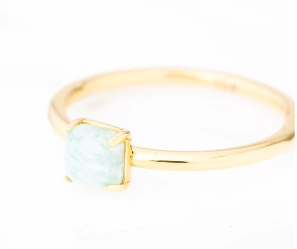 DIDYMA - Bague ATHENA Turquoise (AMAZONITE)