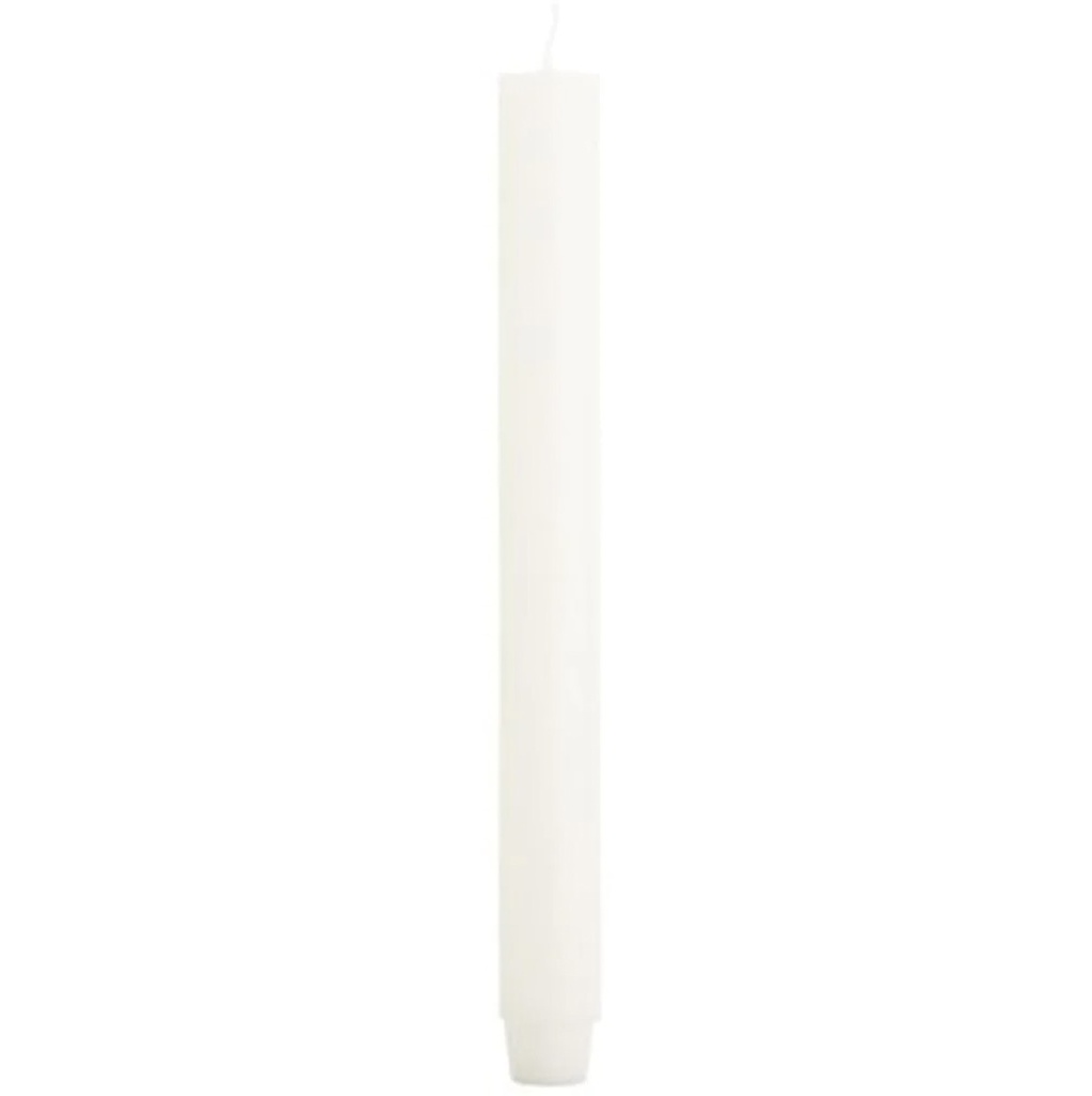 LEMON LILY - Bougie 2 en 1 Dinner Candle (Blanc)