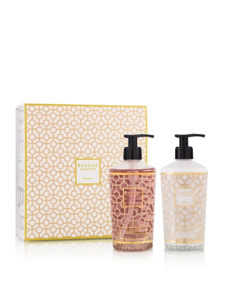 BAOBAB - Coffret Gel lavant main & Lotion WOMEN