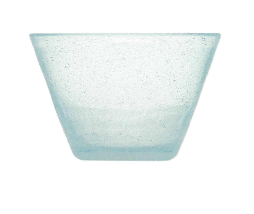 MEMENTO - SMALL BOWL Verre soufflé Light blue