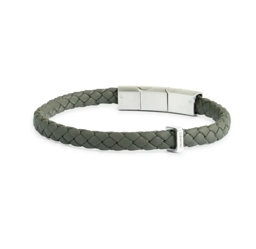 GEMINI - Bracelet UNA green