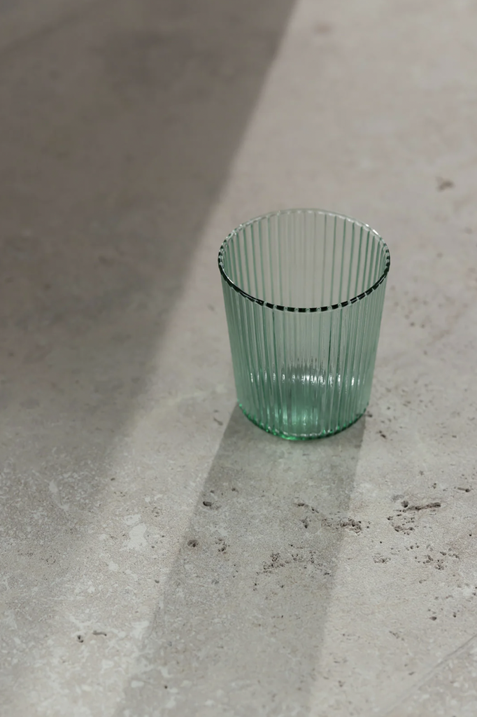 PAVEAU - Verre Ribbed BONDI (Vert)