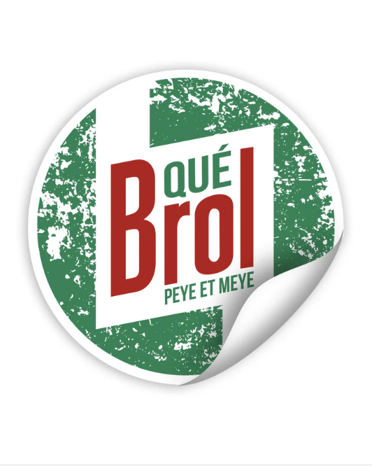 MP DESIGN - Autocollant "Que brol"