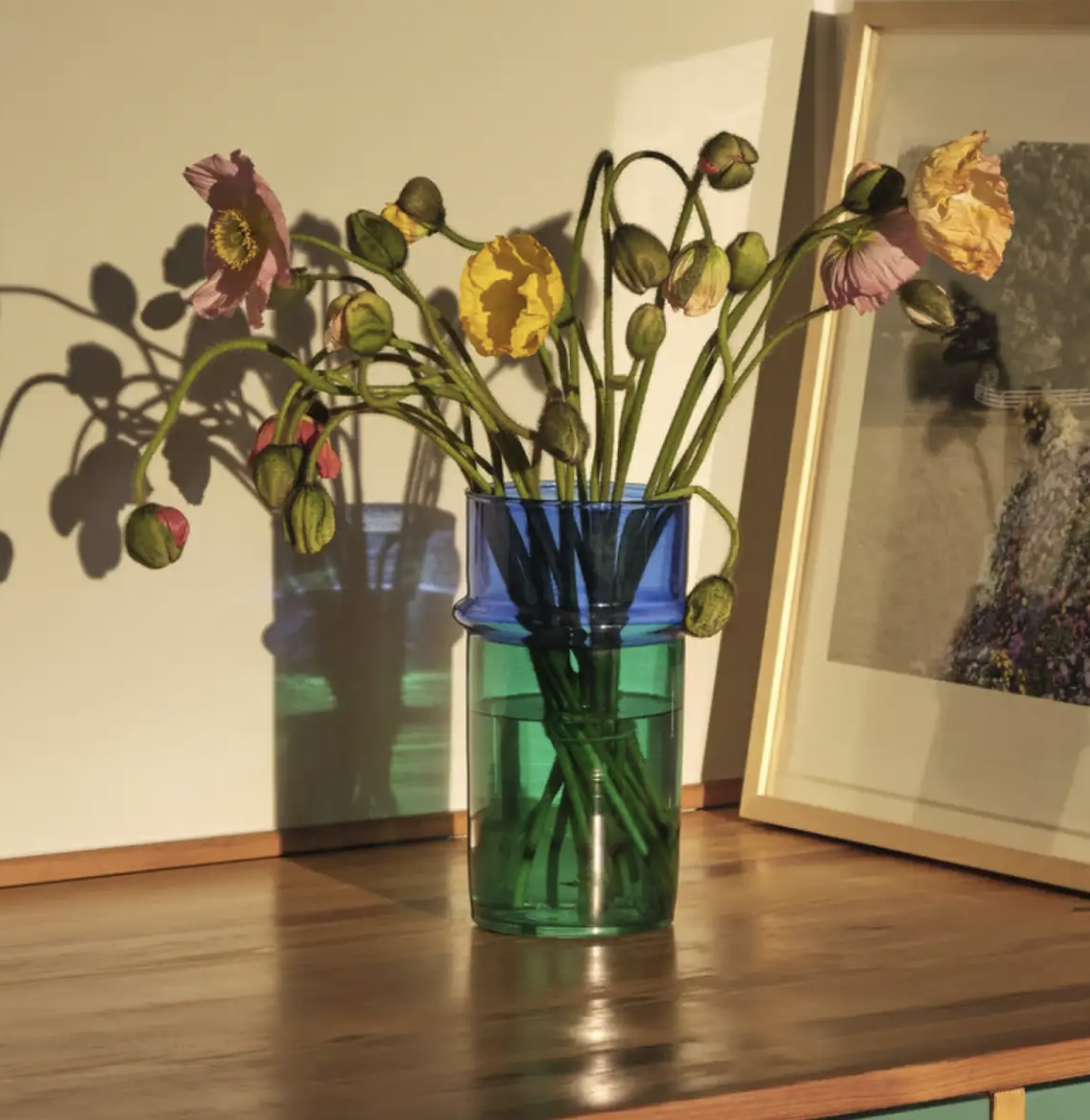 HAY - Vase MOROCCAN Large Blue and Green