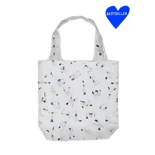 HELEN B - Totebag Folded bag ALPHABET ABC 