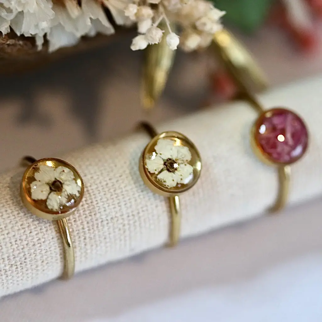 OXALIS - Bague réglable FLEURS