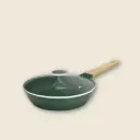 COOKUT - Couvercle en Verre/Inox 24cm pour L'Incroyable