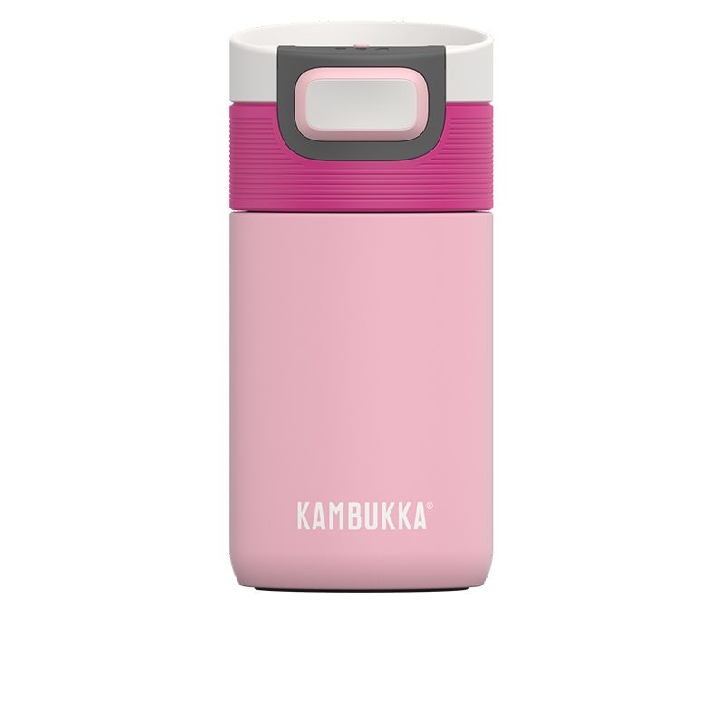 KAMBUKKA - Mug de voyage 30cl Etna rose 3en1