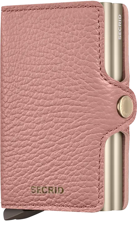 SECRID - TwinWallet PEBBLE rose