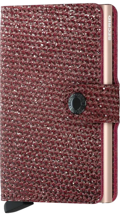 SECRID - MiniWallet Sparkle Red