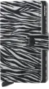SECRID - MiniWallet Zebra Ligth Grey
