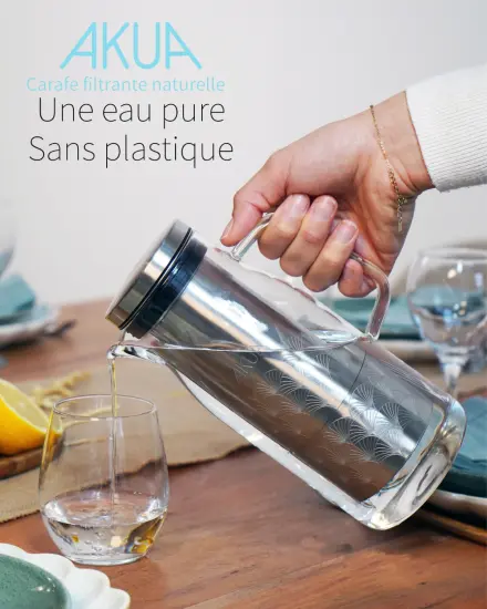 [AKUA2-0724] COOKUT - Carafe à eau filtrante AKUA