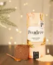 POUDREE PARIS - Recharge parfumée de Bougie 500gr NOËL Pain d'épice