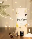 POUDREE PARIS - Recharge parfumée de Bougie 500gr NOËL Épices / vanille