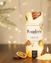 POUDREE PARIS - Recharge parfumée de Bougie 500gr NOËL Chocolat orange
