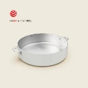 COOKUT - La Merveilleuse SAUTEUSE 28 cm INOX poignée AMOVIBLE (poignée non-incluse)