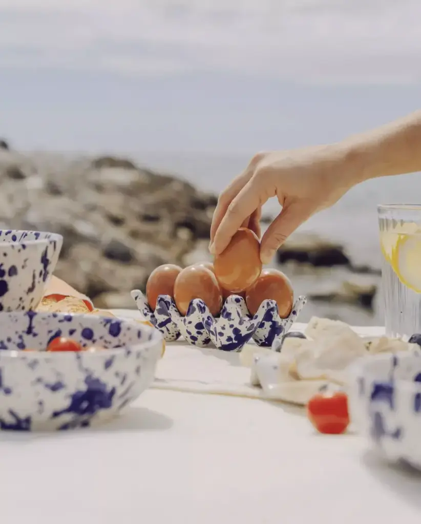 ALFAR TIERRA COCIDA - Porte-œufs en céramique pour 6 œufs / PERSIA