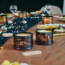 COOKUT - Coffret Raclette à la bougie LUMI Onyx (set de 2)