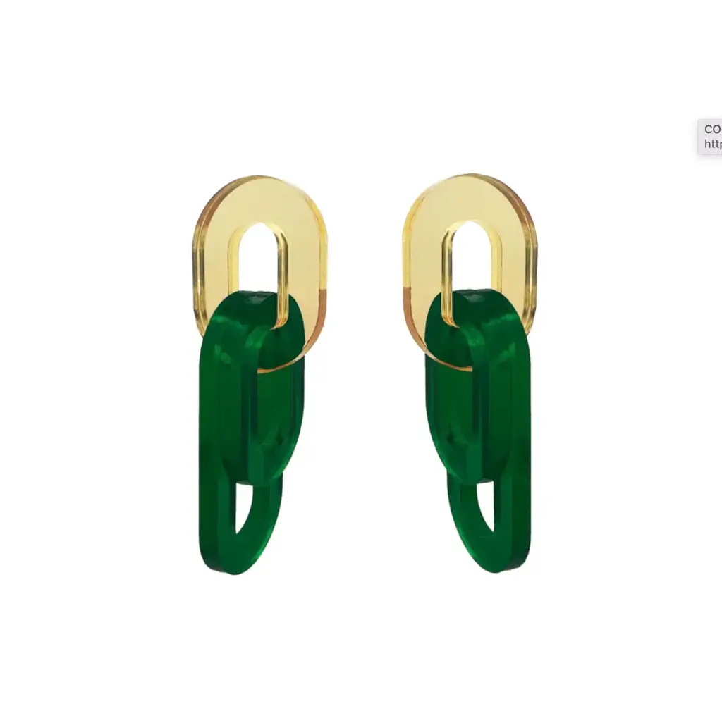 TELLMEE - Boucle d'Oreille Ellipse L (Différents coloris) 