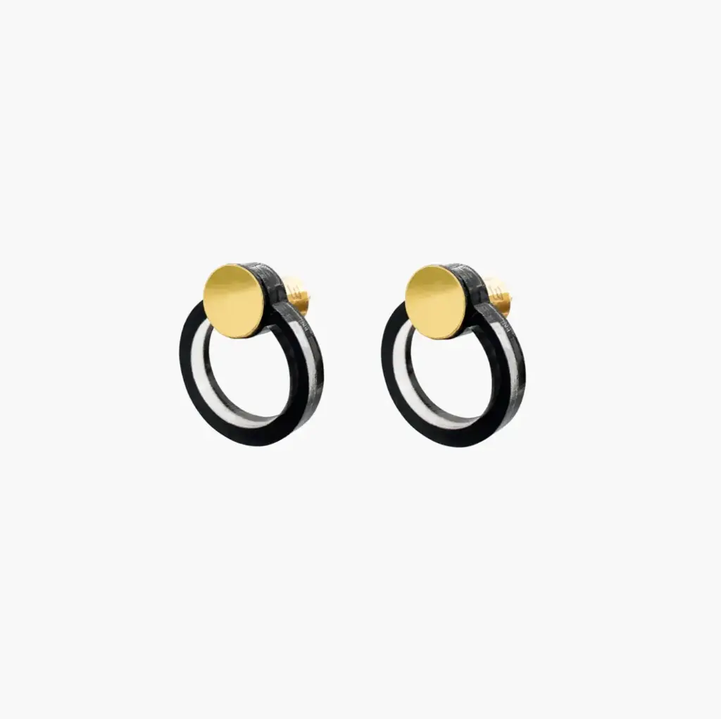 TELLMEE - Boucle d'Oreille SATURNE MINI (Différents coloris)