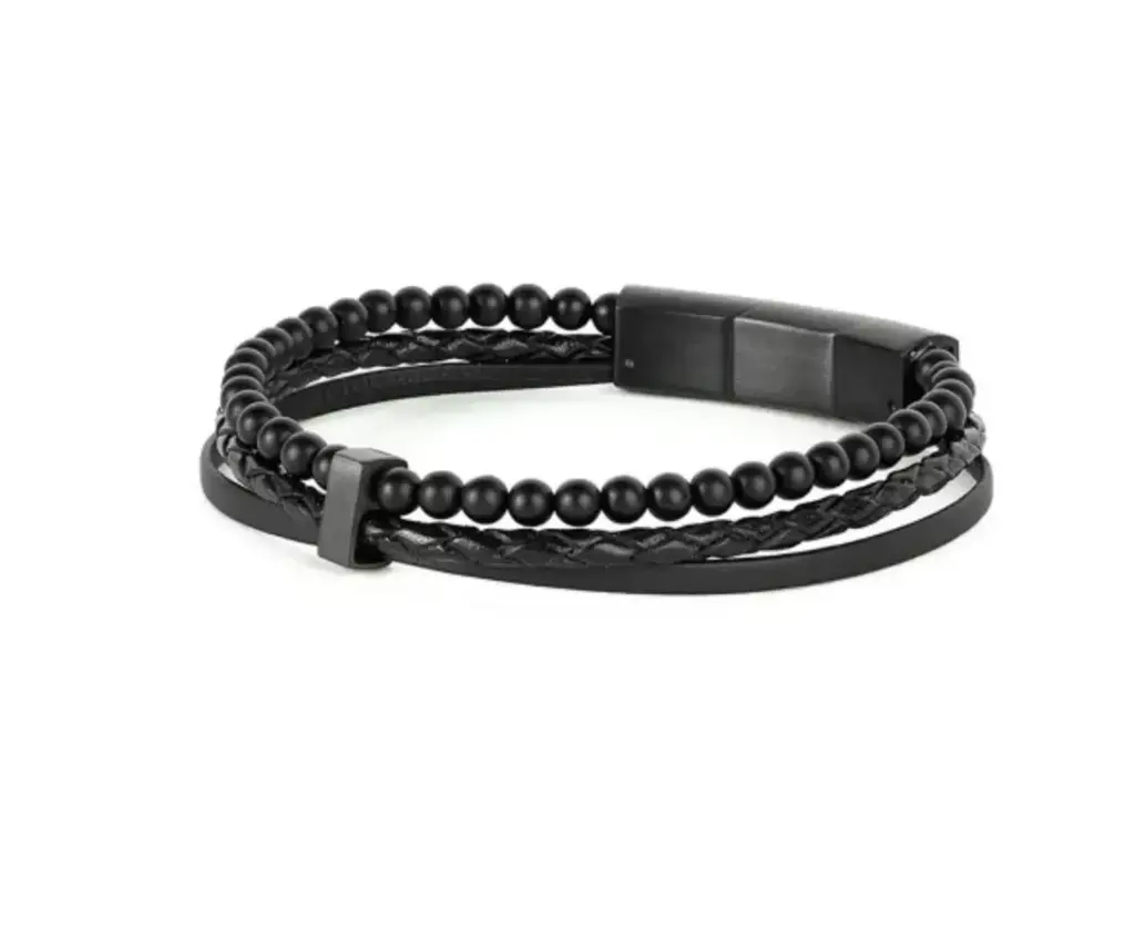 GEMINI - Bracelet TERRA black 