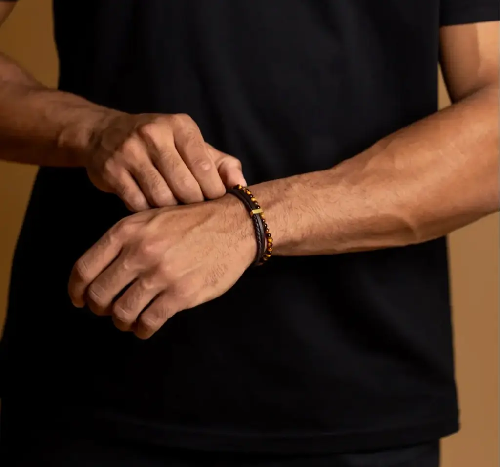 GEMINI - Bracelet TERRA brown