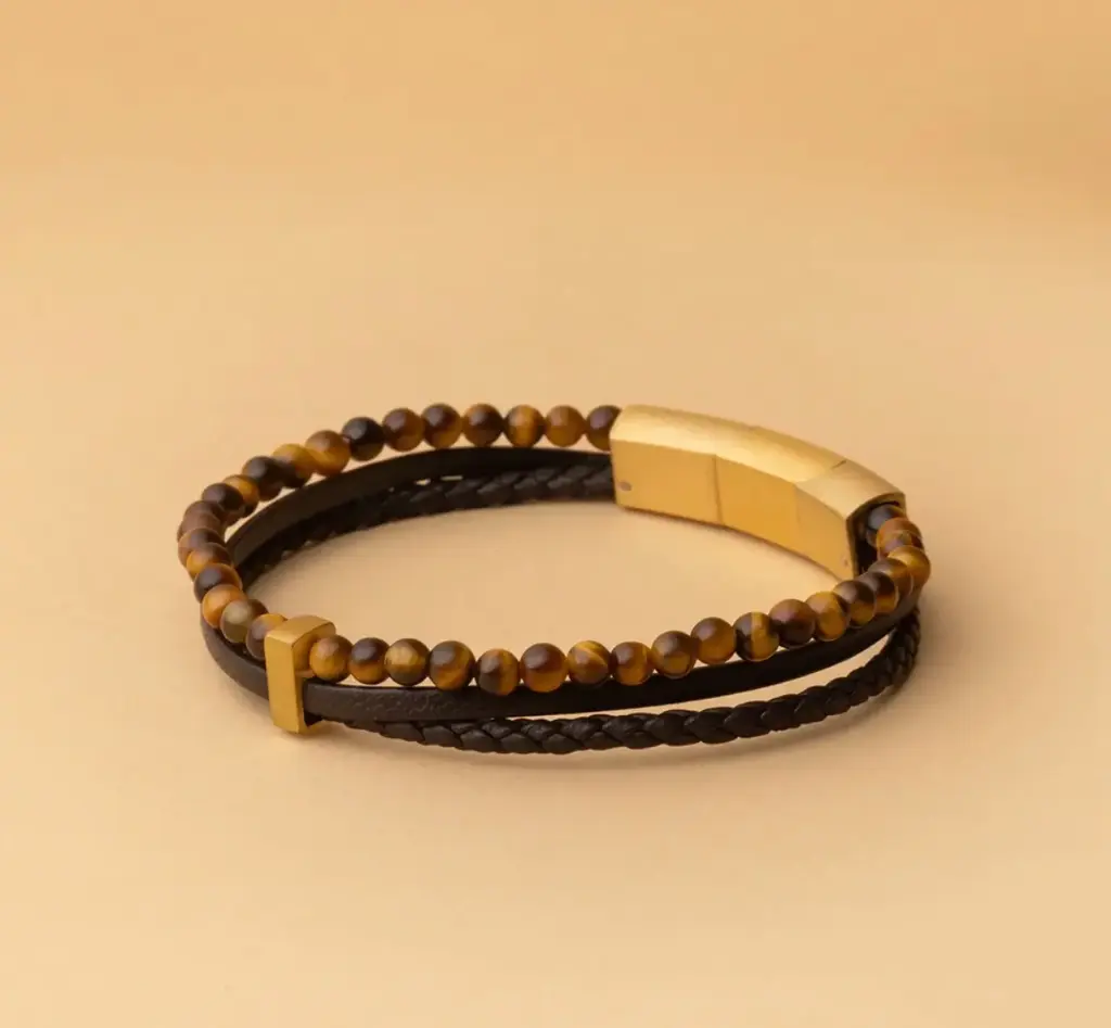 GEMINI - Bracelet TERRA brown