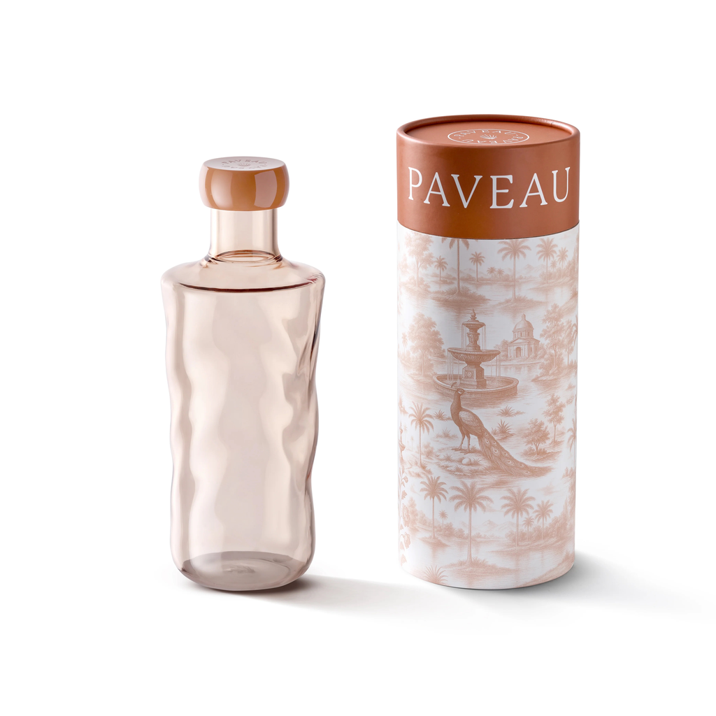 PAVEAU - Carafe SWIRL Glow Bottle 0.75L (Terracotta)