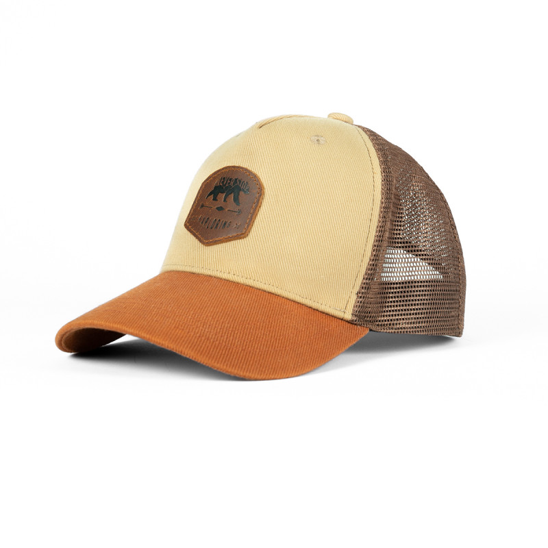 [CS-EXP-SA] ALASKAN MAKER - Casquette Trucker EXPLORING Sable