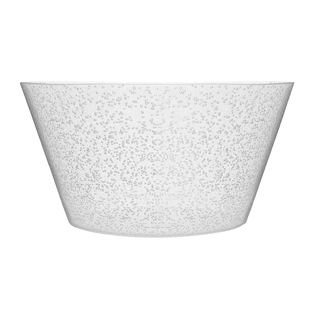 MEMENTO - Saladier BIG BOWL SYNTH White transparent