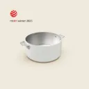 COOKUT - La Merveilleuse CASSEROLE 20 cm INOX poignée AMOVIBLE (poignée non-incluse)