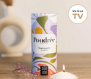 POUDREE PARIS - Recharge parfumée de Bougie 500gr FLORA LYS AGRUMÉ