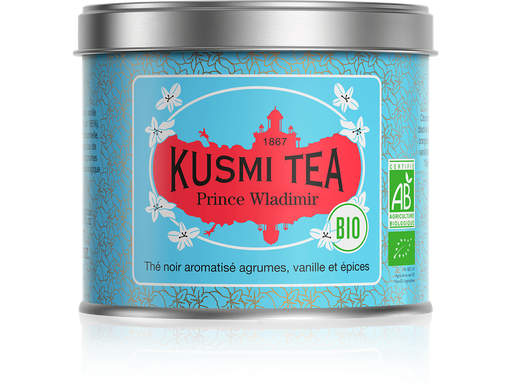 KUSMI TEA - Boîte 125gr Thé Noir Earl Grey Intense (copie)