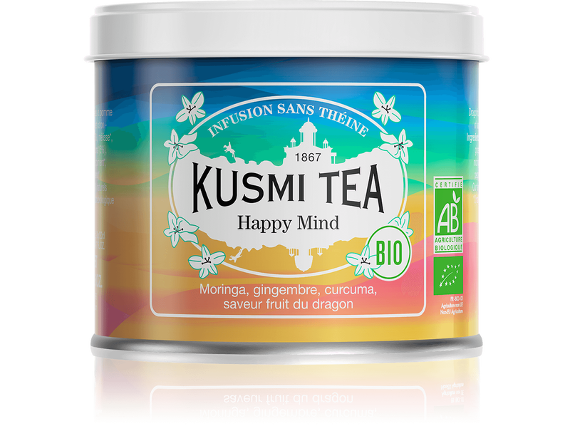 KUSMI TEA - HAPPY MIND Bio infusion (boite 100g)