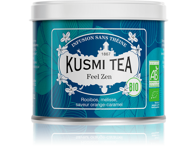 KUSMI TEA - FEEL ZEN Bio infusion (boite 100g)