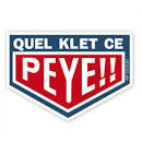 MP DESIGN - Autocollant "Quel klet ce peye"