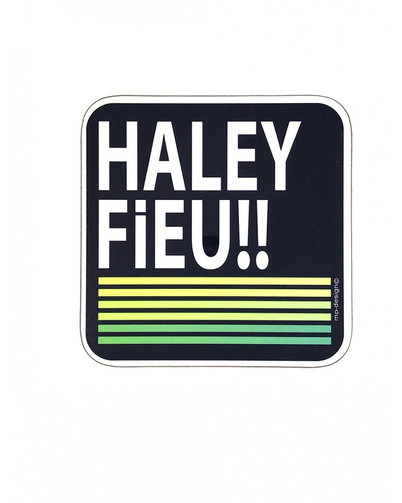 MP DESIGN - Sous bock MAT "Haley Fieu"