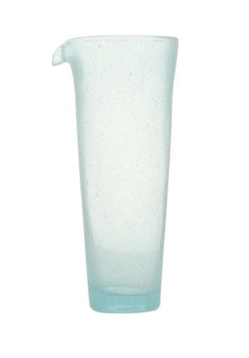 MEMENTO - Carafe verre soufflé LINEA BALY Jug LIGHT BLUE