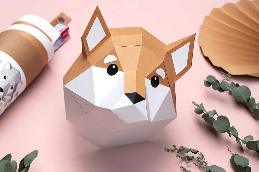 ASSEMBLI - Trophée papier SHIBA INU