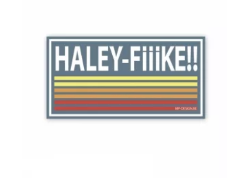 MP DESIGN - Autocollant "Haley Fiiike"
