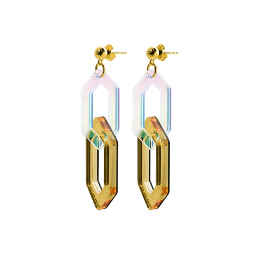 TELLMEE - Boucle d'Oreille LINK DUO