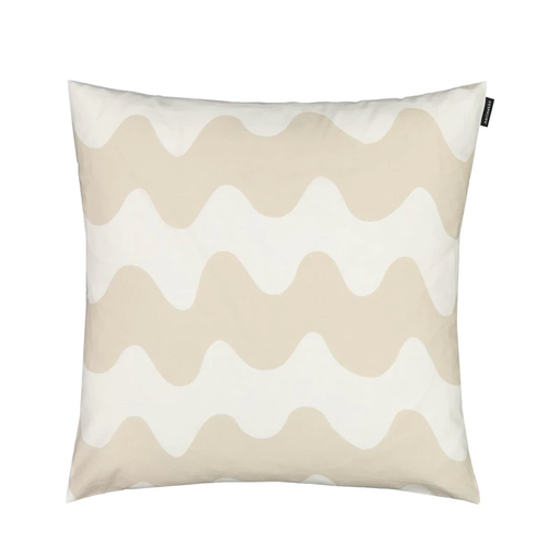 MARIMEKKO - Housse de coussin 50x50cm PIKKU LOKKI Cushion Cover BEIGE