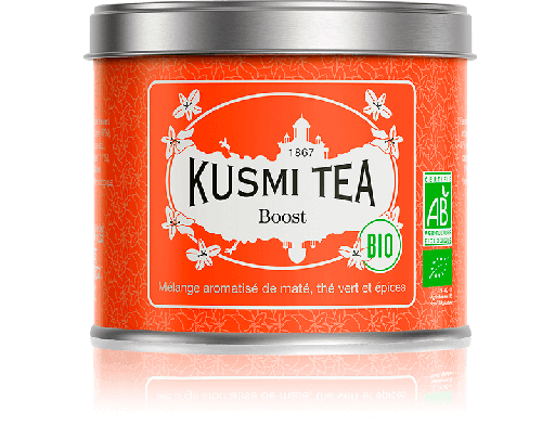 KUSMI TEA - Boost Bio Thé vert (boite 100g)