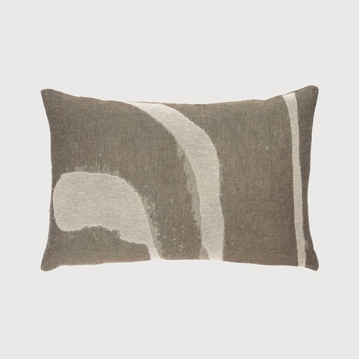 ETHNICRAFT - Coussin ABSTRACT DETAIL 60x40cm