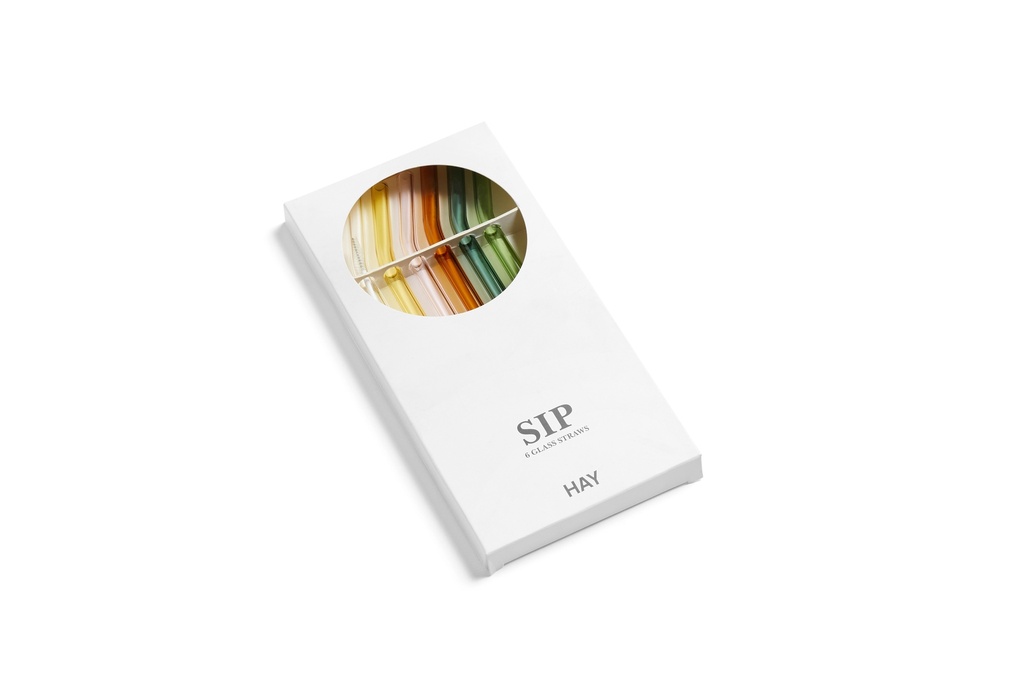 HAY - Pailles SIP SMOOTH Straws (Pack de 6)