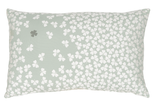 FERMOB - Coussin Outdoor TREFLE 68x44cm MENTHE GLACIALE