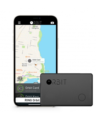 KUBBICK - Localisateur de portefeuille Orbit Card compatible Apple Find My
