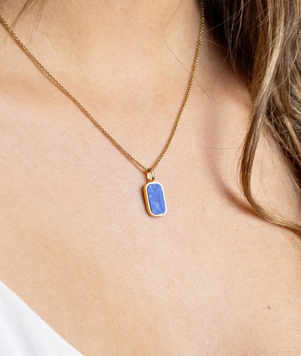 DIDYMA - Collier SIGMA Lapis (LAPIS LAZULI)
