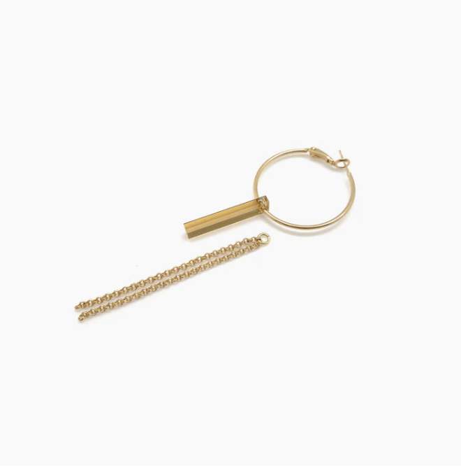 TELLMEE - Accessoire de Boucle d'oreille TIKA TWIN (Différents coloris)